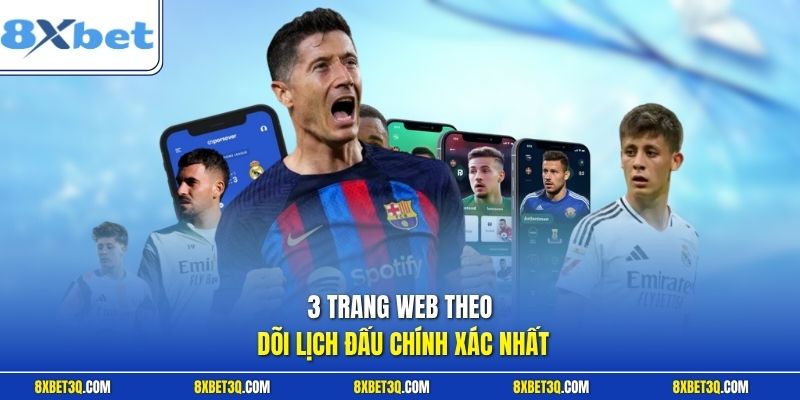 3 trang web theo dõi lịch đấu chính xác nhất