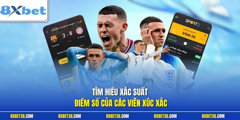 Tìm hiểu xác suất điểm số của các viên xúc xắc